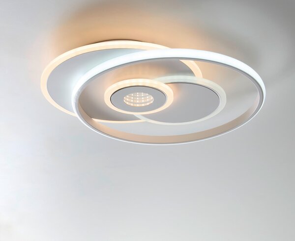 STROPNÉ LED SVIETIDLO, 50,3/42,5/6 cm Novel - Interiérové svietidlá