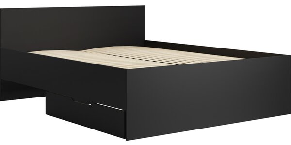 MEBLINE Posteľ 160x200 MAXIS 04 čierna