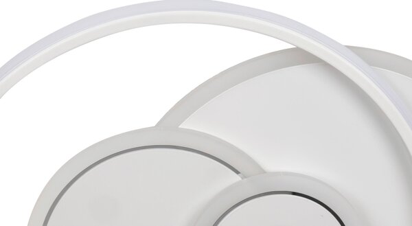 STROPNÉ LED SVIETIDLO, 50,3/42,5/6 cm Novel - Interiérové svietidlá