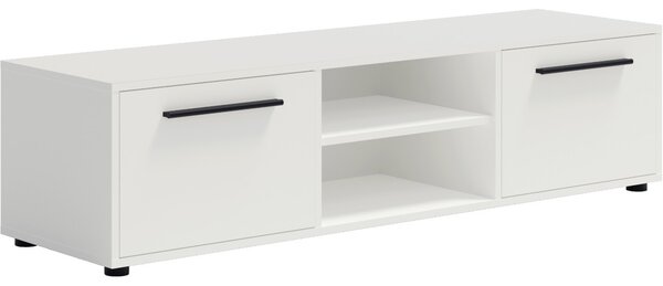 MEBLINE Komoda RTV MAXIS 09 biela