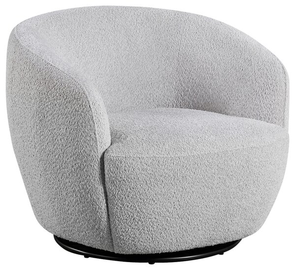 KRESLO, textil, sivá Carryhome - Kreslá