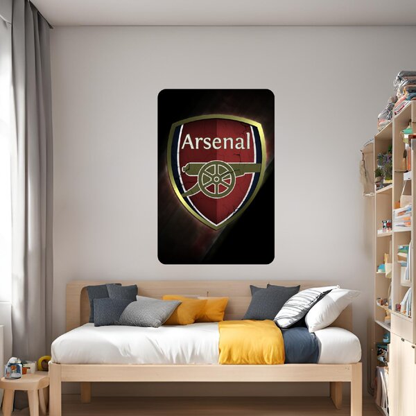 Textilná nálepka na stenu "Arsenal FC"