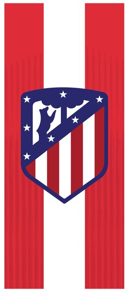 60x90cm Atlético Madrid - textilná nálepka na stenu