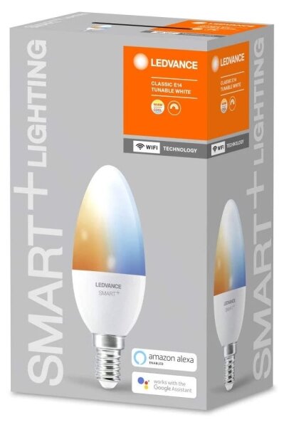 LED Stmievateľná žiarovka SMART+ E14/5W/230V 2700K-6500K - Ledvance
