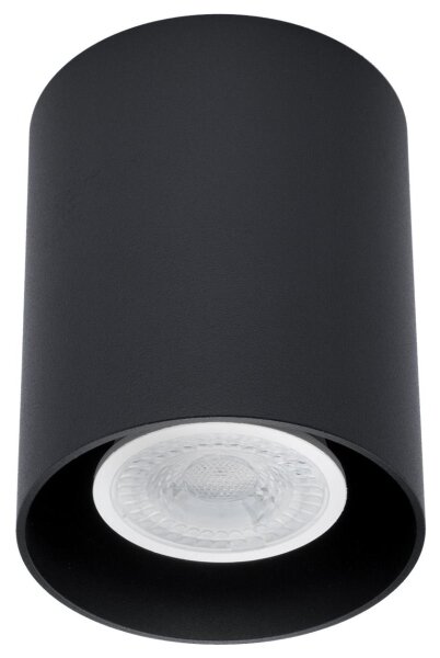 Stropné svietidlo CREEP 1xGU10/50W/230V čierna