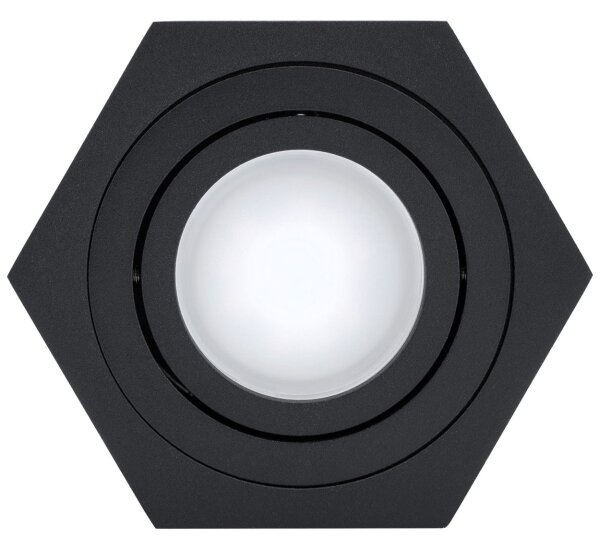 Bodové svietidlo ARENO 1xGU10/30W/230V čierna