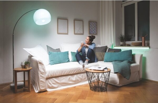 LED RGB Stmievateľná žiarovka STAR+ A60 E27/9W/230V 2700K - Osram