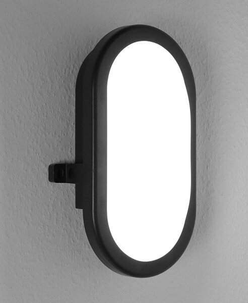Osram - LED vonkajšie nástenné svietidlo BULKHEAD LED/11W/230V IP54 čierne