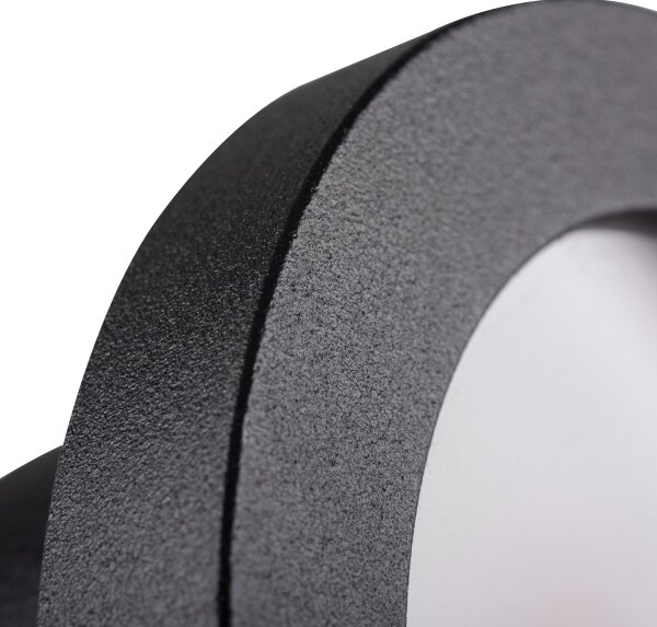 Kanlux 33122 - Kúpeľňové podhľadové svietidlo FLINI 10W IP44 čierna