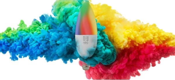 Immax NEO 07716L - LED RGB+CCT Stm. žiarovka E14/5,5W/230V 2700K Wi-Fi Tuya