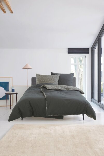 OBOJSTRANNÁ POSTEĽNÁ BIELIZEŇ, renforcé, čierna, taupe, béžová, 155/220 cm Esprit - Online Only bytové doplnky, Online Only