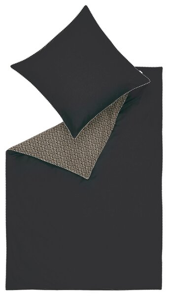 OBOJSTRANNÁ POSTEĽNÁ BIELIZEŇ, renforcé, čierna, taupe, béžová, 155/220 cm Esprit - Online Only bytové doplnky, Online Only