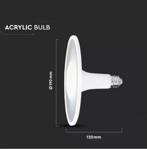 LED Žiarovka SAMSUNG CHIP UFO E27/11W/230V 6400K