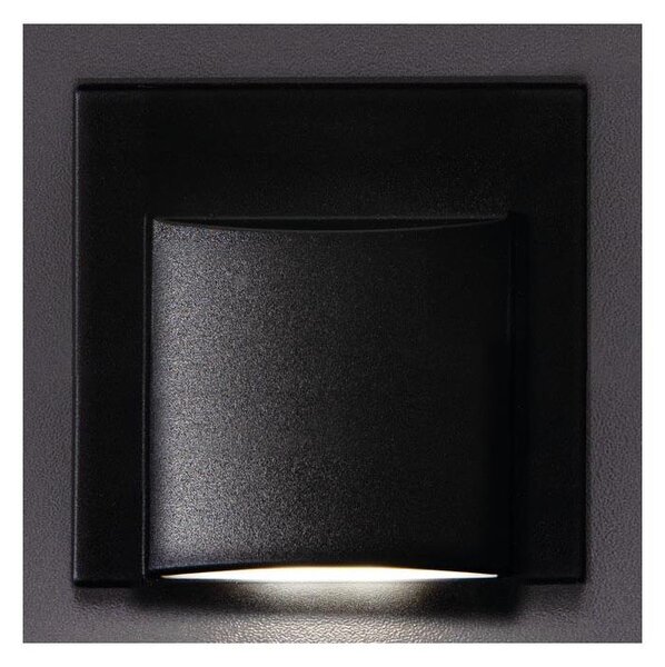Kanlux 33333 - LED schodiskové svietidlo ERINUS LED/0,8W/12V 4000K čierna