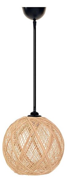 Luster na lanku JUTE 1xE27/60W/230V béžová
