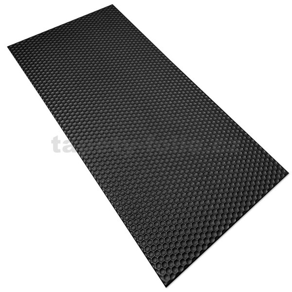 3D panel XPS 2803000092, cena za kus, rozmer 100 cm x 50 cm, plástve čierne, IMPOL TRADE