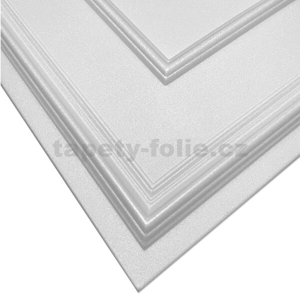 3D panel XPS 2803000096, cena za kus, rozmer 100 cm x 50 cm, obklad biely, IMPOL TRADE