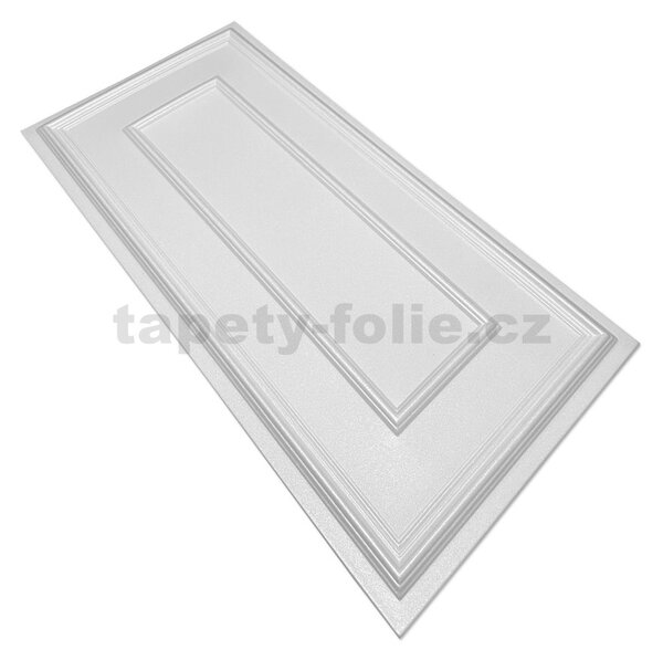3D panel XPS 2803000096, cena za kus, rozmer 100 cm x 50 cm, obklad biely, IMPOL TRADE