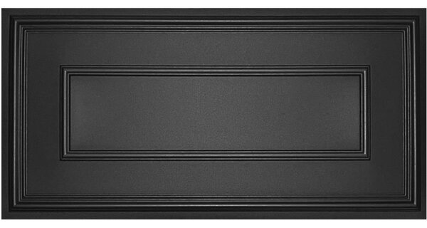 3D panel XPS 2803000095, cena za kus, rozmer 100 cm x 50 cm, obklad čierny, IMPOL TRADE