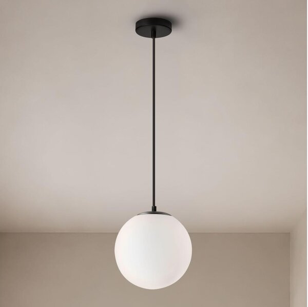 BRILAGI - Závesné svietidlo na lanku POLOS 1xE27/40W/230V pr. 20 cm čierna