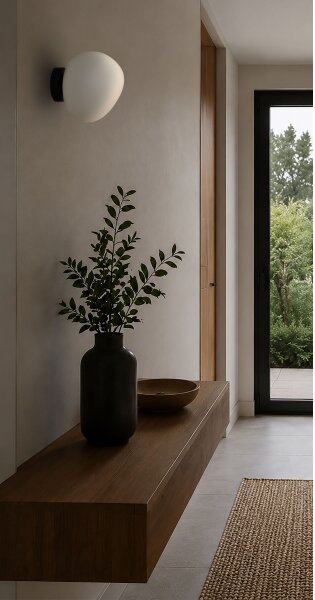 BRILAGI - Nástenné svietidlo PEBBLES 1xE27/40W/230V priemer 20 cm čierna