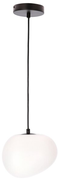 BRILAGI - Luster na lanku PEBBLES 1xE27/40W/230V pr. 20 cm čierna