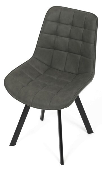 Jedálenská stolička sivá HC-V3066 GREY3