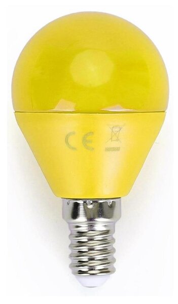 LED Žiarovka G45 E14/4W/230V žltá - Aigostar