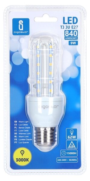 LED Žiarovka E27/9W/230V 3000K - Aigostar