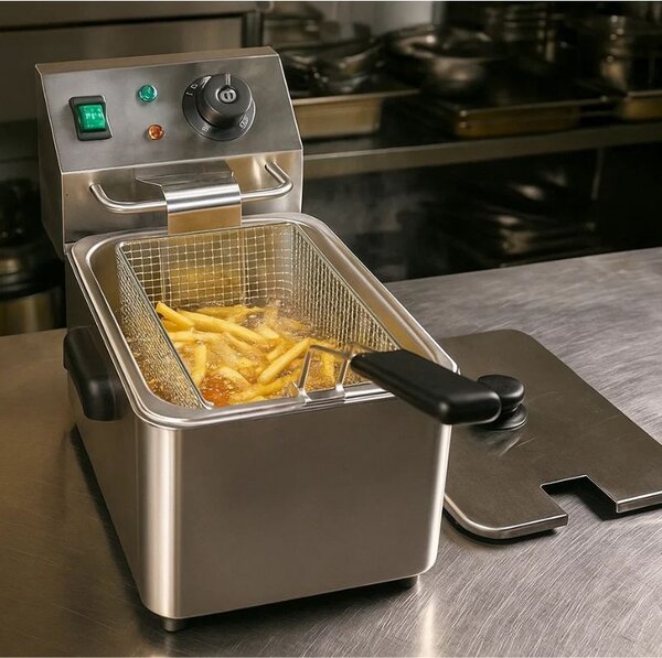 Profesionálna elektrická fritéza 4 l, 2000 W