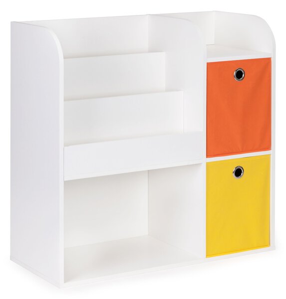 EcoToys Drevený detský regál - organizér ECOTOYS