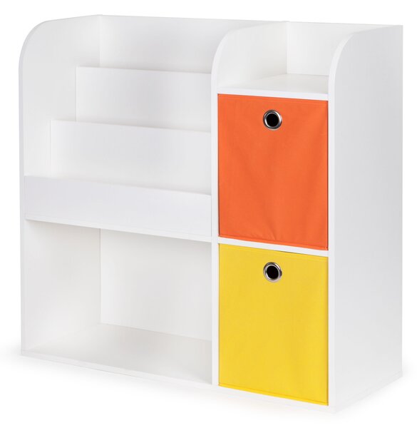 EcoToys Drevený detský regál - organizér ECOTOYS