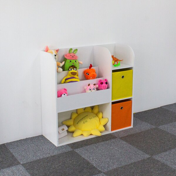 EcoToys Drevený detský regál - organizér ECOTOYS