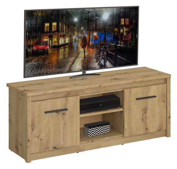 KONDELA TV stolík 2D/125, dub artisan, AIRON