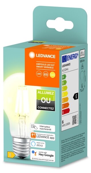LED Stmievateľná žiarovka SMART+ A60 E27/6W/230V 2700K - Ledvance