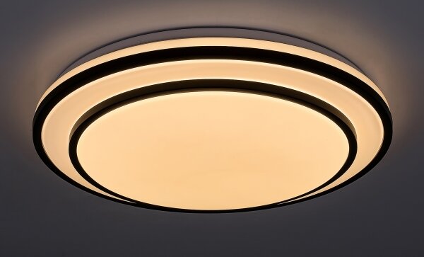 Rabalux 2130 - LED Stmievateľné stropné svietidlo LUPITA LED/40W/230V čierne + DO