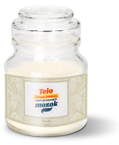 Sablio Sviečka Telo zvládne čokoľvek, stačí presvedčiť mozog - 120 g
