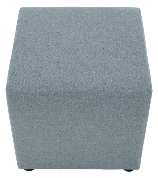 KONDELA Taburet, látka Twist, mentolová, REGOR