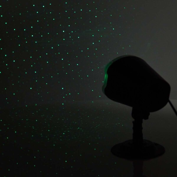 Nedis CLPR3 - LED Laserový projektor 6W/230V IP65 + diaľkové ovládanie