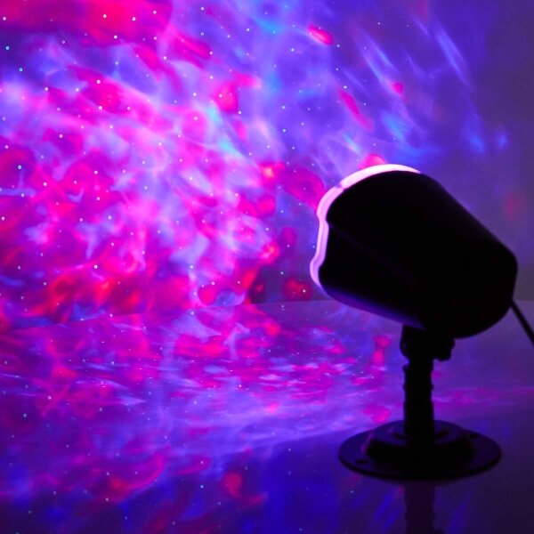 Nedis CLPR3 - LED Laserový projektor 6W/230V IP65 + diaľkové ovládanie