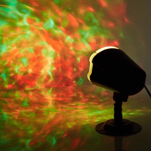 Nedis CLPR3 - LED Laserový projektor 6W/230V IP65 + diaľkové ovládanie
