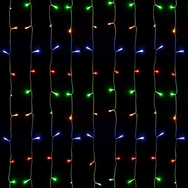 Aigostar - LED vonkajší svetelný reťaz 234xLED/8 funkcií 1,2x1,8 m IP44 viacfarebný