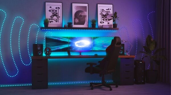 Twinkly TWD200STP-TEU - LED RGB Vonkajší stmievateľný pásik 200xLED 10m IP44 WiFi