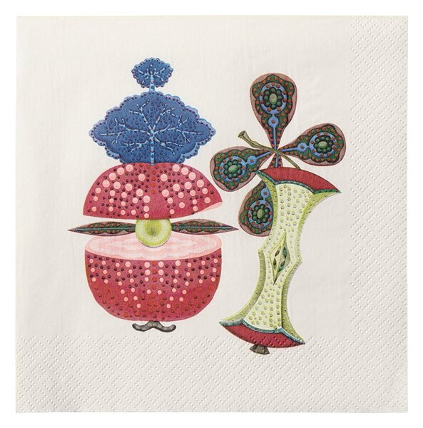 Iittala Servítky Taika Sato 33x33cm, 20ks / červené