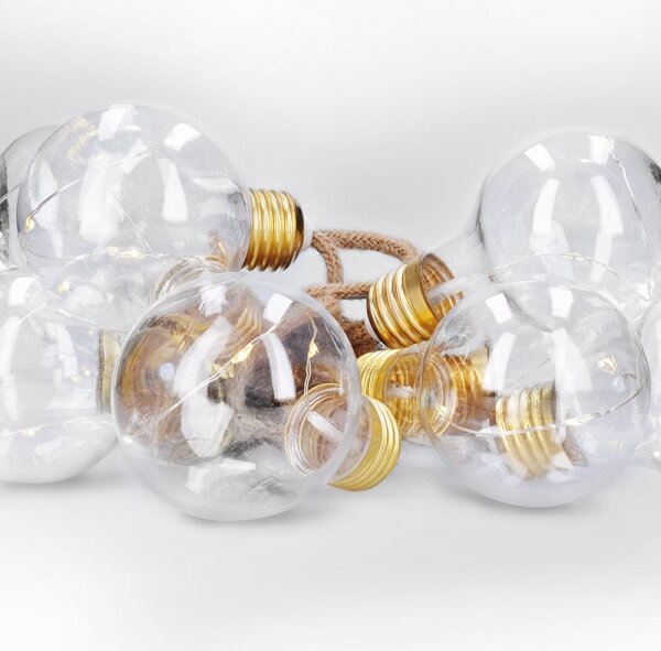 Brilagi - LED dekoratívny reťaz 10xLED/3xAA 1,8 m teplá biela