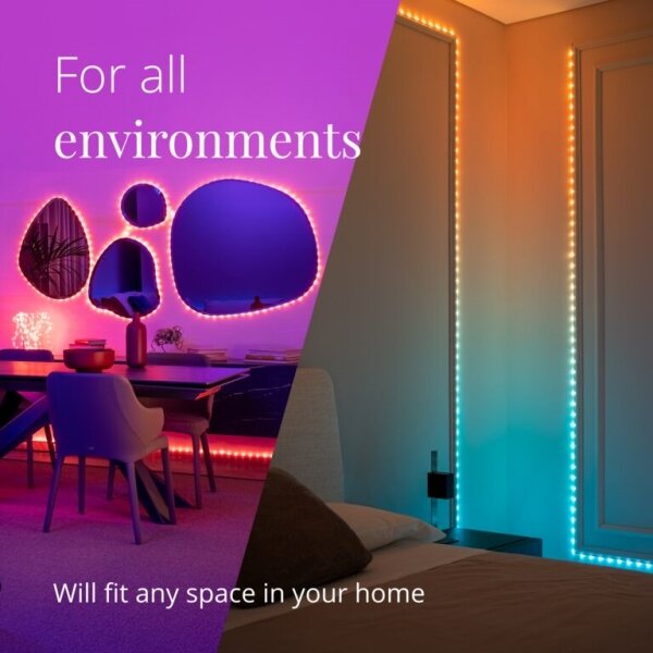 Twinkly TWD060STP-B - LED RGB Stmievateľný pásik DOTS 60xLED 3 m Wi-Fi USB