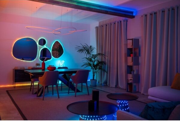 Twinkly TWD200STP-TEU - LED RGB Vonkajší stmievateľný pásik 200xLED 10m IP44 WiFi