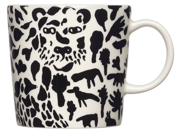 Iittala Hrnček Oiva Toikka Cheetah 0,3l, čierny
