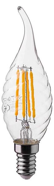 LED Žiarovka FILAMENT E14/4W/230V 4000K