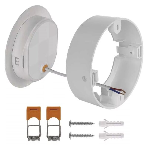 LED Stropné svietidlo LED/9W/230V pr. 12 cm biela